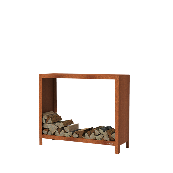 Forno houtopslag laag - Cortenstaal  v.a. ...