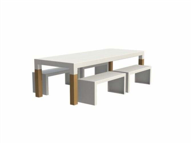 Tuintafel Borra wood - v.a. ...