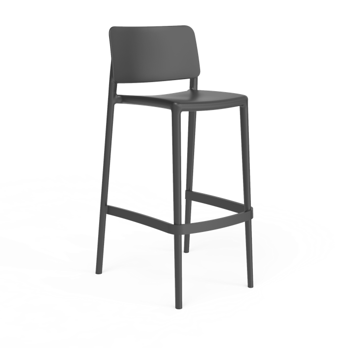 Sera hoge stoel - antraciet