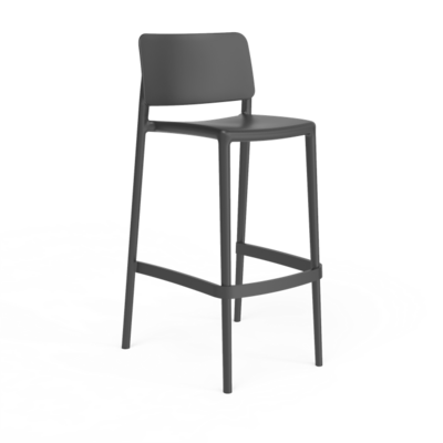 Sera hoge stoel - antraciet