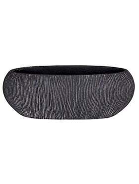 Twist Planter zwart Ø 74x30x23cm