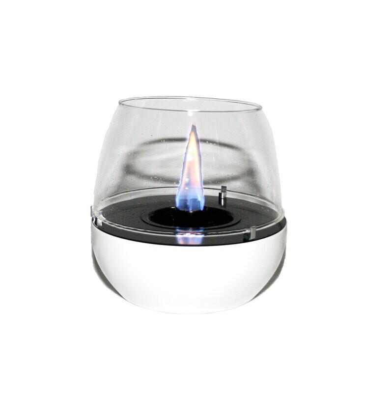 Tenderflame Tulip 18cm RB- white