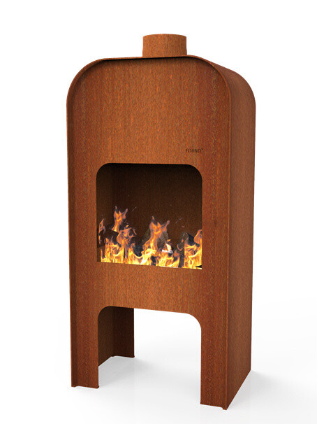 Forno Gap basis XL - Cortenstaal