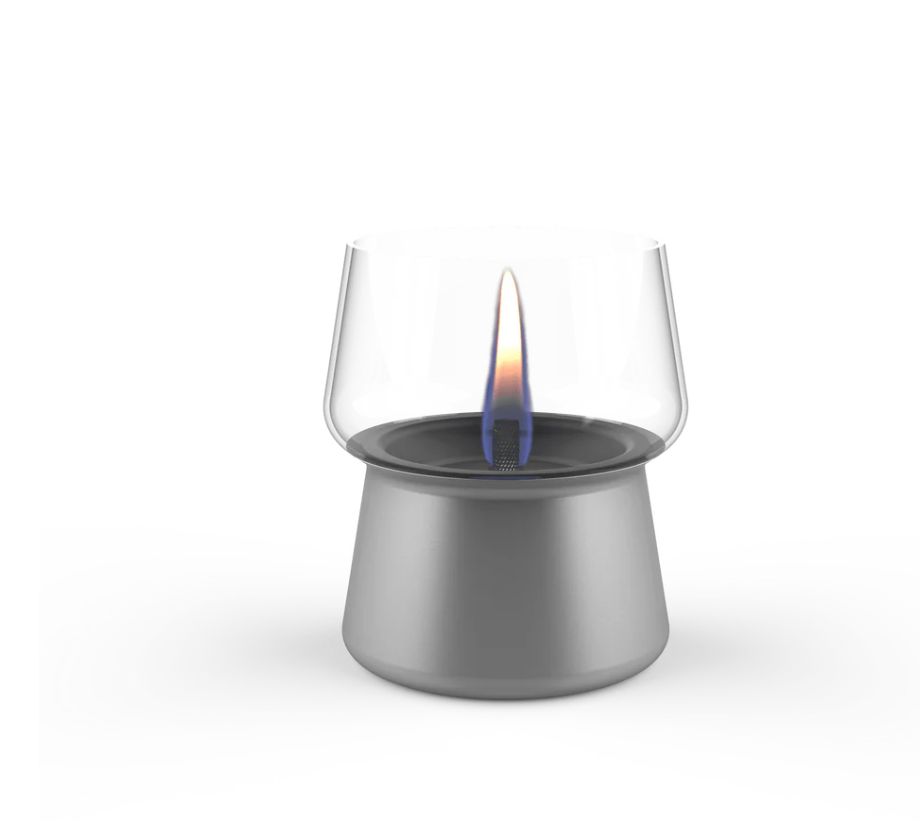 Tenderflame Amaryllis glass 10 Zilver (mat)