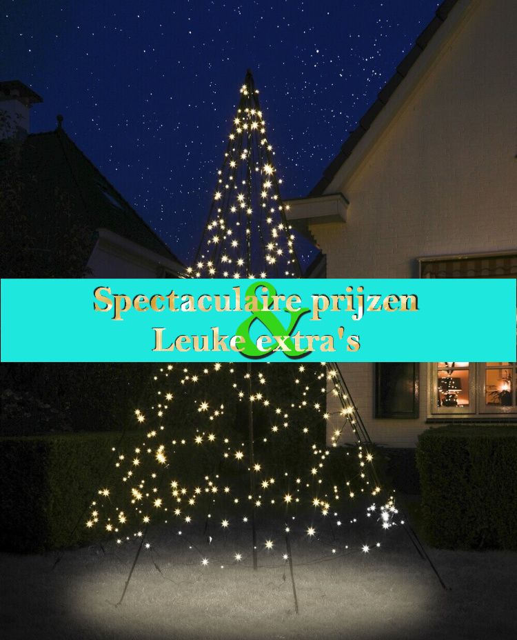 Fairybell Kerstboom 200cm - 300 leds