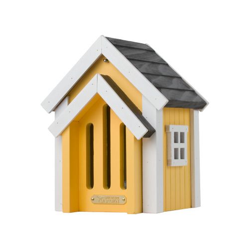 Vlinderhuisje - geel