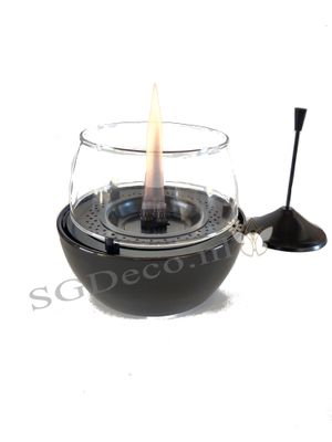 Tenderflame Tulip 14cm RB - black