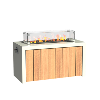 Gashaard Brann - gecoat Aluminium &amp; hout 113  v.a. ...