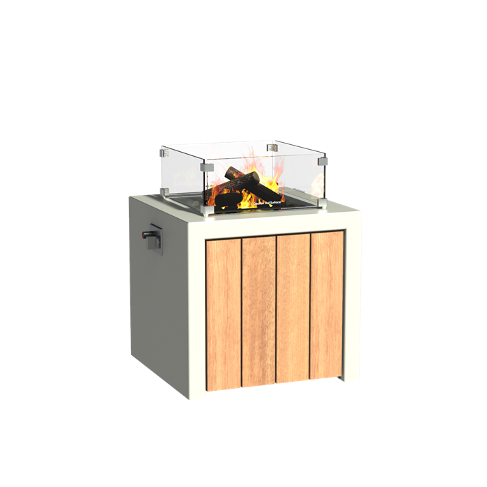 Gashaard Brann - gecoat Aluminium &amp; hout 63 v.a. ...