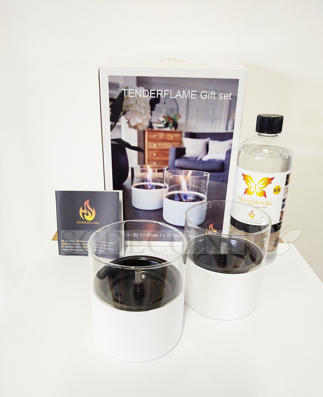 Kado-set Lilly Duo - White