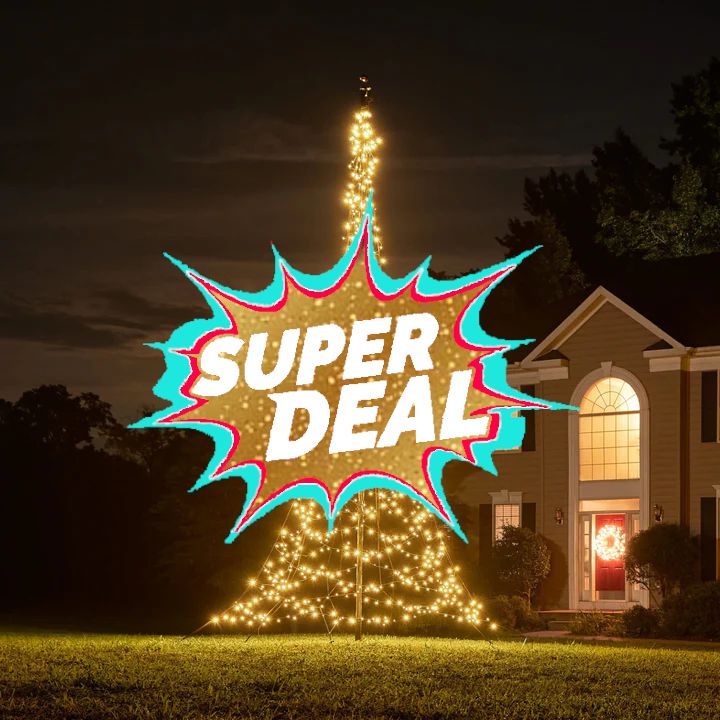 Fairybell Kerstboom 600cm  - 900 leds