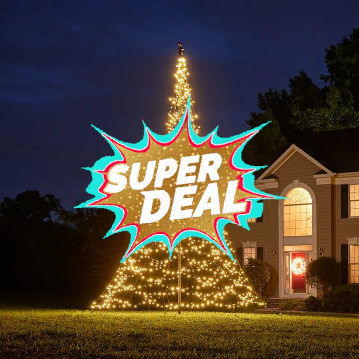 Fairybell Kerstboom 600cm -1200 leds (twinkel)