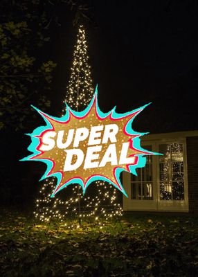 Fairybell Kerstboom 400cm - 640 leds (twinkel) Fairybell Kerstboom 400cm - 640 leds (twinkel)
