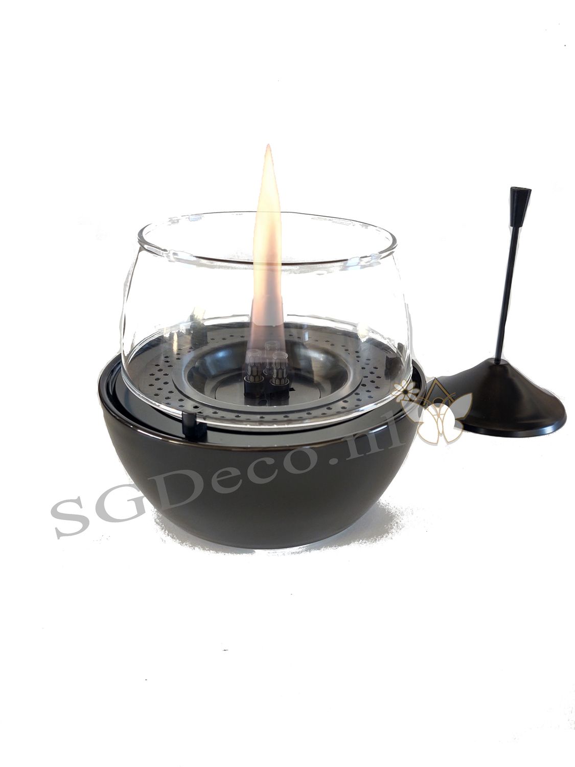 Tenderflame Tulip 14cm RB - black