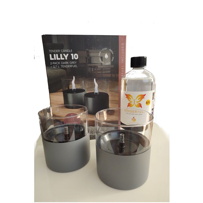 Kado-set Lilly Duo - Dark Grey Kado-set Lilly Duo - Dark Grey