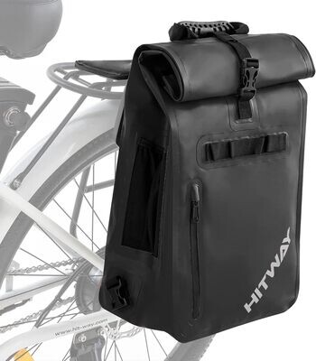 Torba na bagażnik rowerowy, wodoodporna, duża pojemność, torba na tylny bagażnik rowerowy