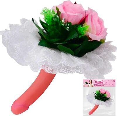 Original Cup bukiet kwiatów z Zizi - jedyny w swoim rodzaju bukiet dla panny młodej z syntetycznymi kwiatami i em na miejscu łodyg, zabawny dodatek ślubny dla EVJF, wieczór dziewczęcy