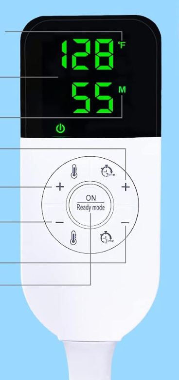 JOBYNA Elektryczna podgrzewana mata na barki i plecy, podgrzewany pas na barki na skurcze, bóle mięśni, poduszka do termoterapii, zmywalna, automatyczne wyłączanie, regulowana temperatura od 30 do 70°