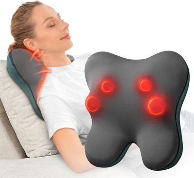 Bob i Brad EZBack Massager: Shiatsu 3D, podgrzewanie, ulga w bólu mięśni.