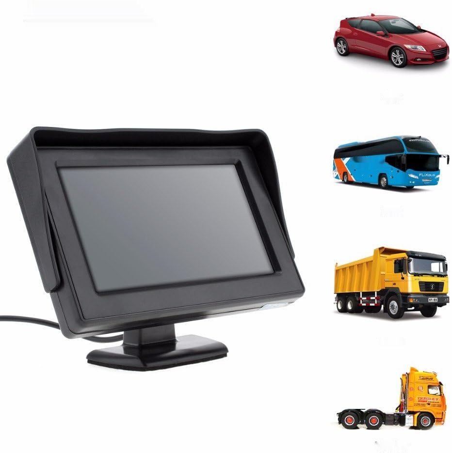 4,3-calowy monitor TFT LCD + kamera cofania w światle stopu do Opel/Nissan