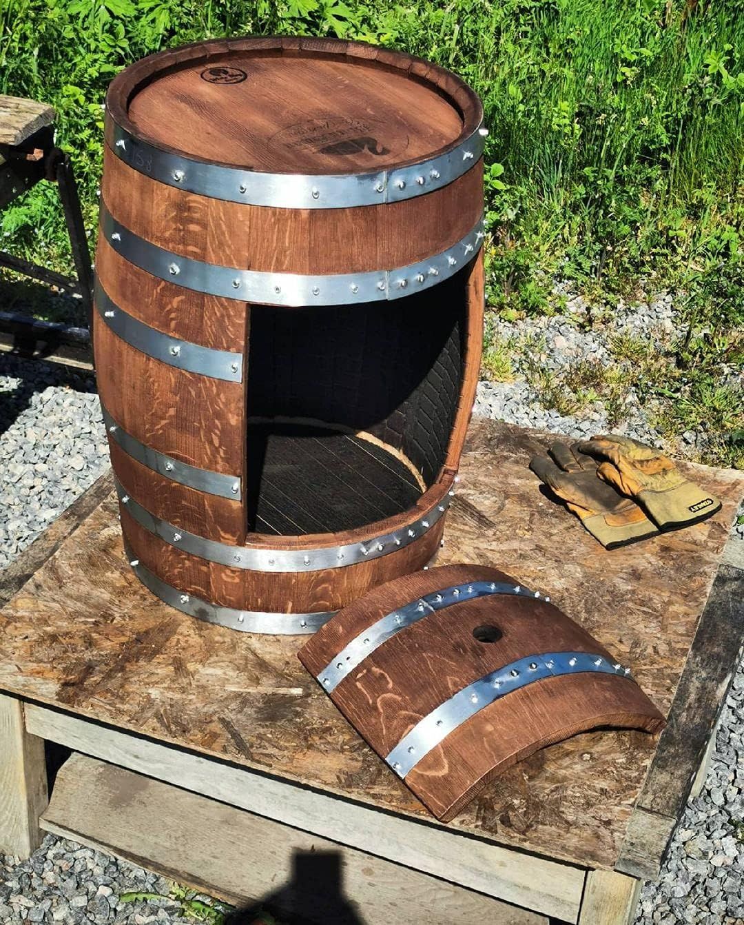 Littlefair&#39;s | Barwnik do drewna na bazie wody, do wnętrz, tradycyjny asortyment, przyjazny dla środowiska, drewno wewnętrzne, w tym drzwi i listwy przypodłogowe, 5 l ciemny orzech
