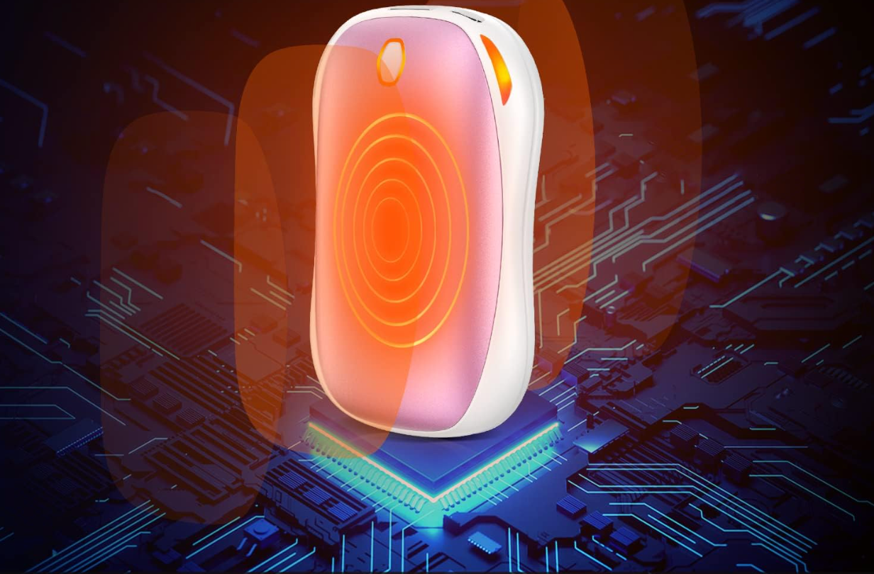 gabless elektryczny ogrzewacz do dłoni 5000 mAh, zestaw 2 szt.