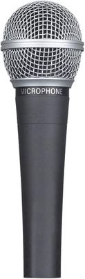 Weymic Nowy Wm58 Mic Dynamiczny Głos Mikrofon Klasyczny Styl Mikrofon Audio Instrument Mic z Czystego Dźwięku, Profesjonalny Metalowy Korpus Dynamiczny Ruchu Mikrofon (No_Cable)