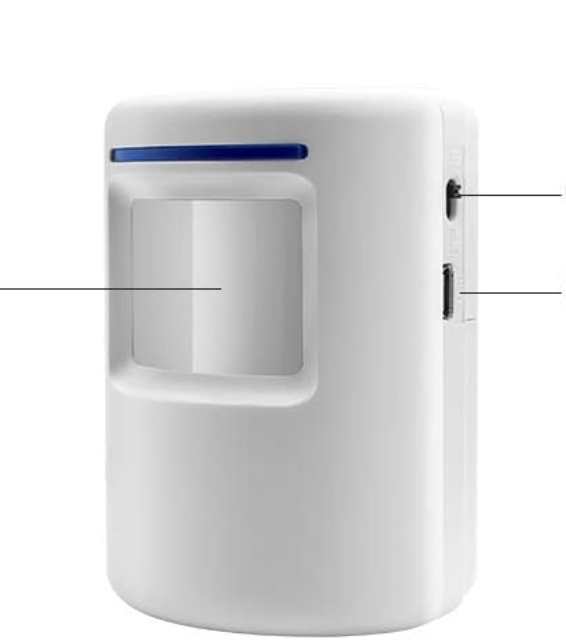 BeiLan Bezprzewodowy dzwonek do drzwi z 1 elektronicznym odbiornikiem Plug-in, 1 czujnik ruchu PIR bezprzewodowy dzwonek do drzwi dla gości, alarm bezpieczeństwa 3 poziomy głośności, 38 dzwonków