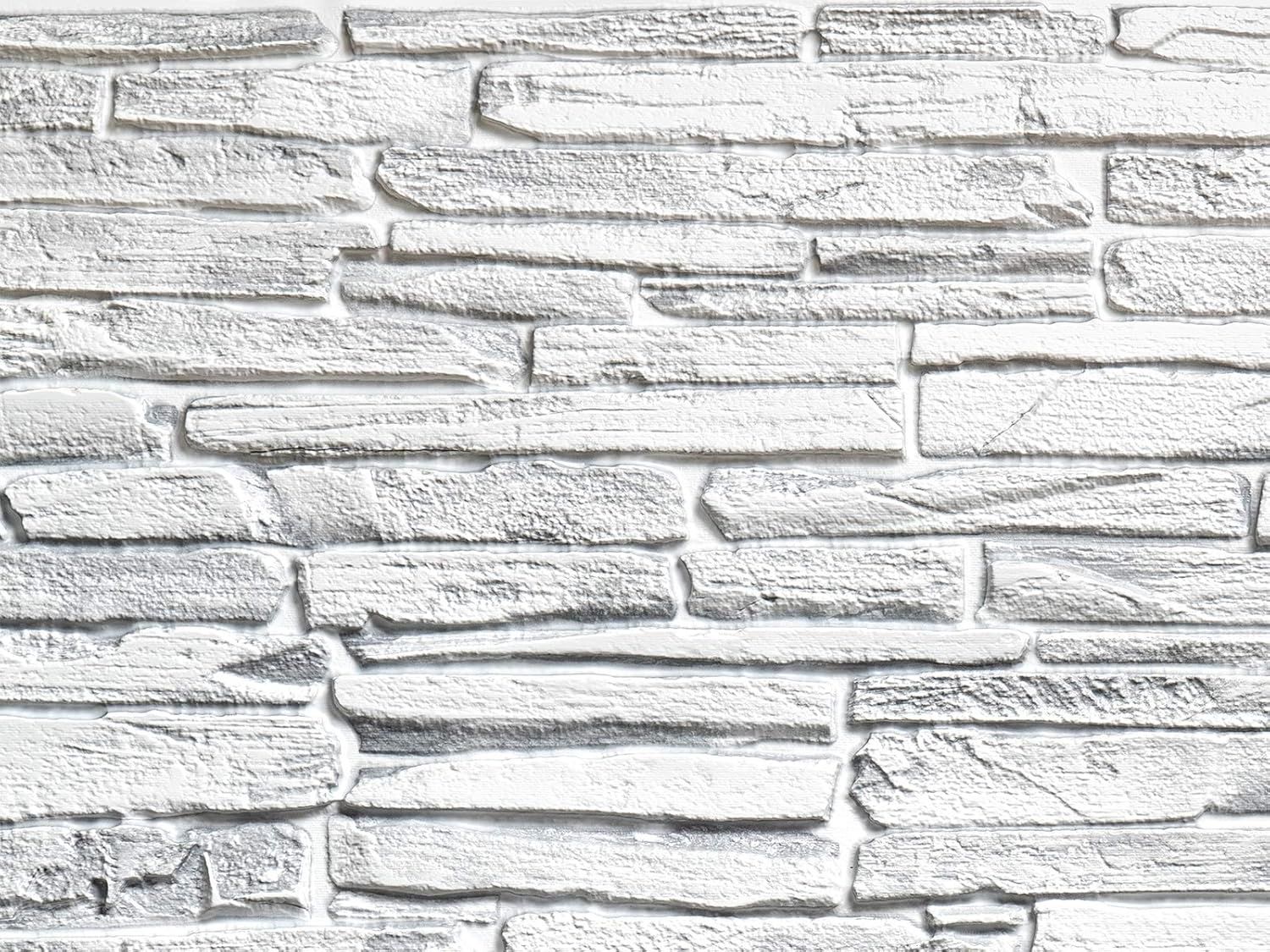 Panele ścienne z PCW, 3D, dekoracyjny, szary kwarcyt (10 sztuk / 4,9 m²)