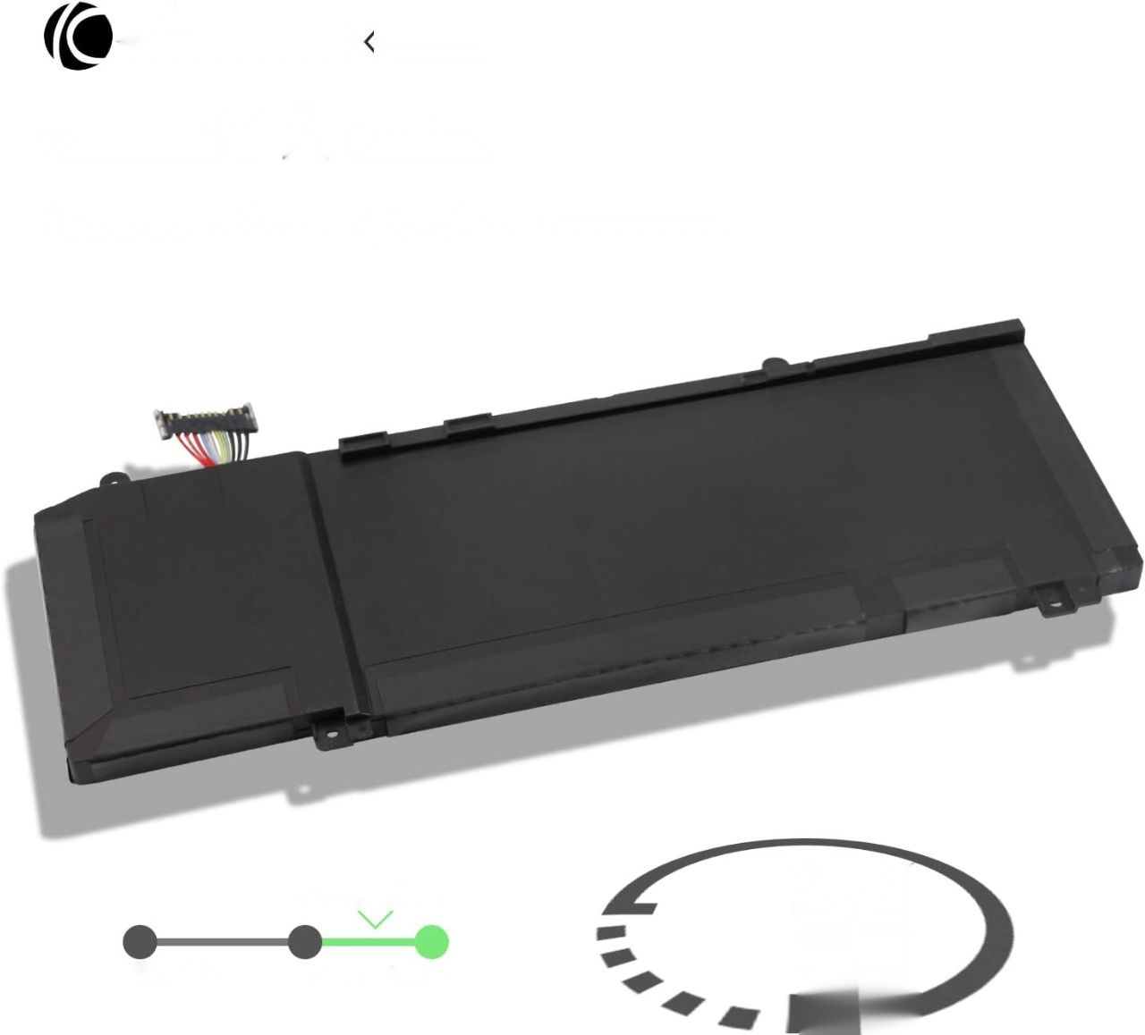 K KYUER MR90Y bateria dla Dell Inspiron, Latitude, Vostro 11.1V 65Wh