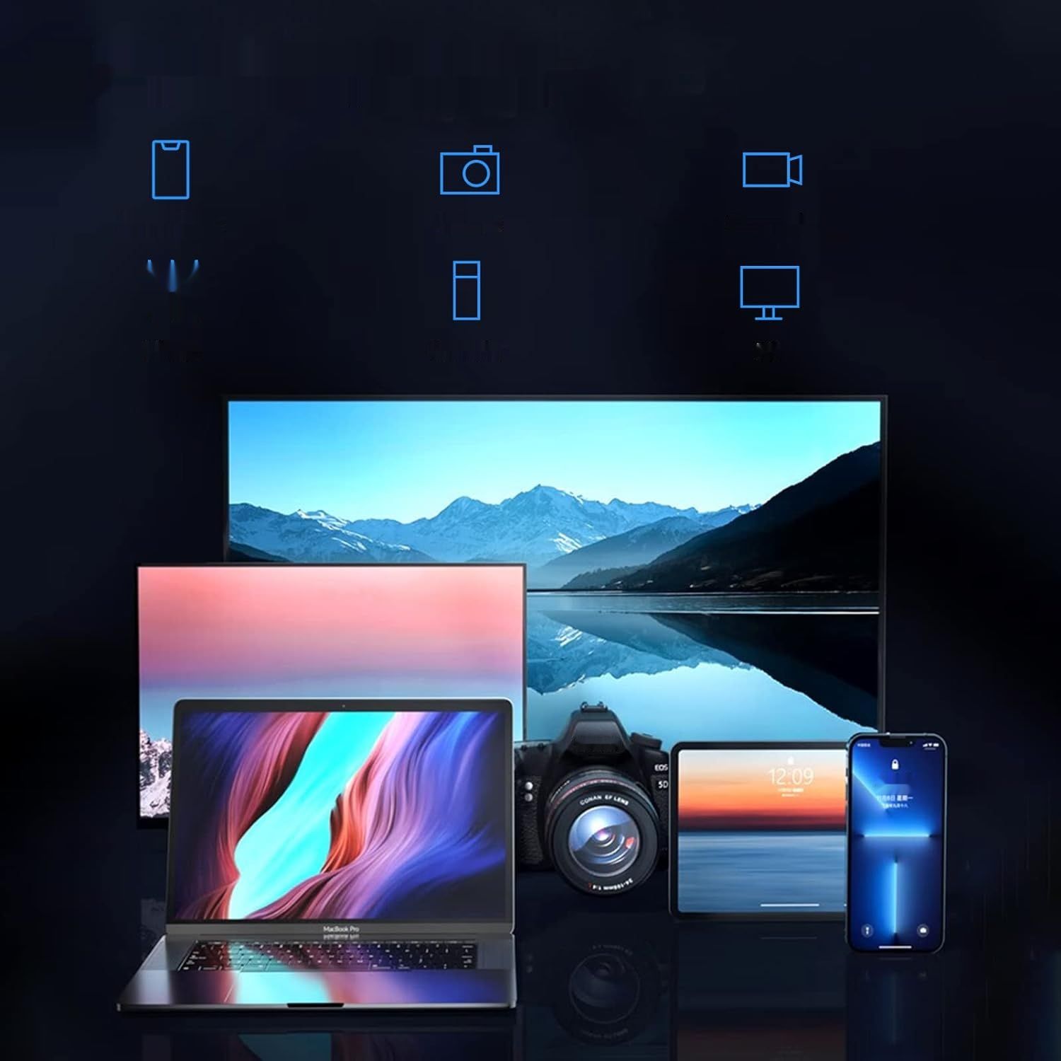 GODOX MoveLink II M2 mikrofon krawatowy do aparatów, smartfonów.