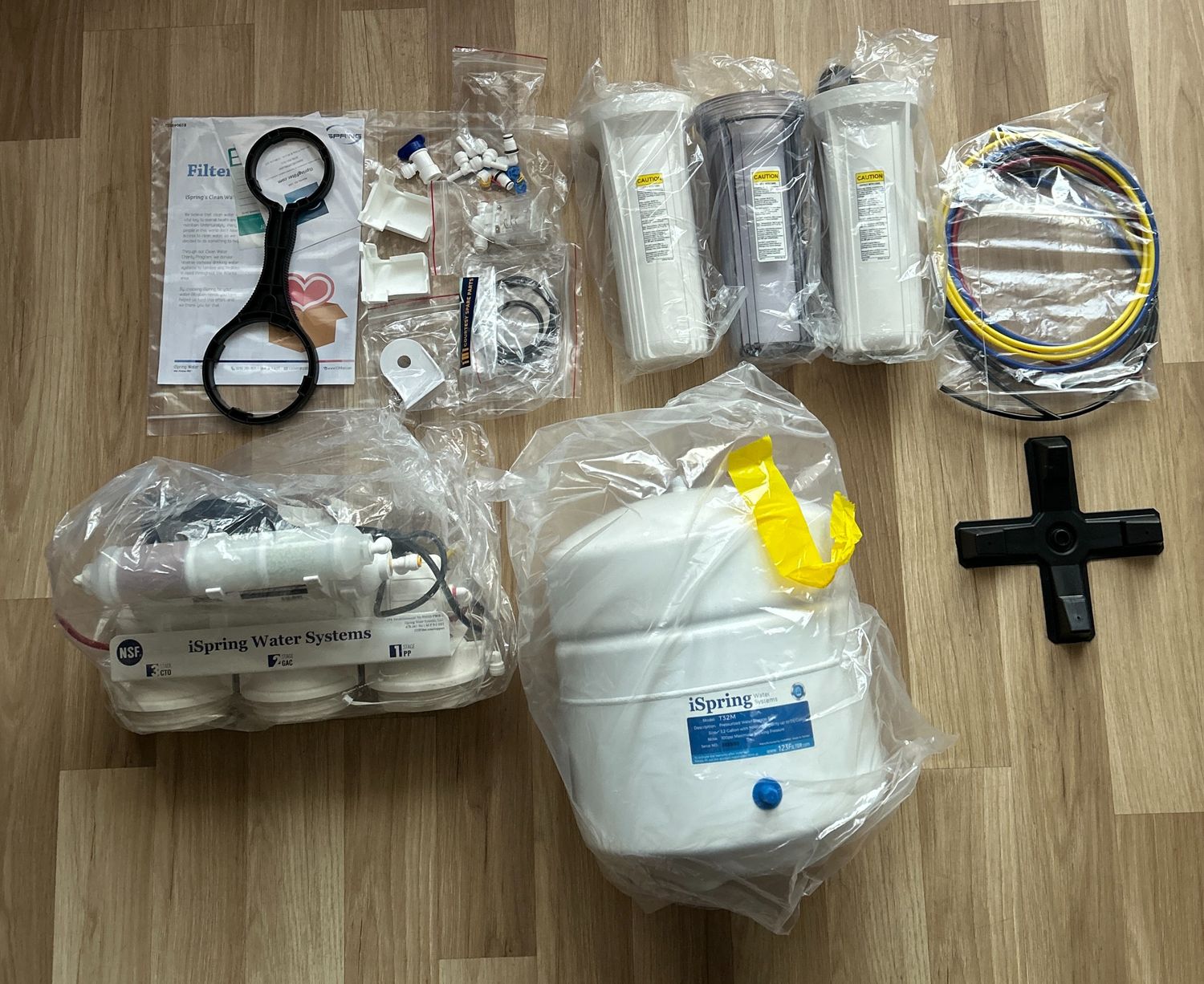 iSpring RCC7AKUV 7-stopniowy system filtracji wody, certyfikat NSF, redukcja TDS