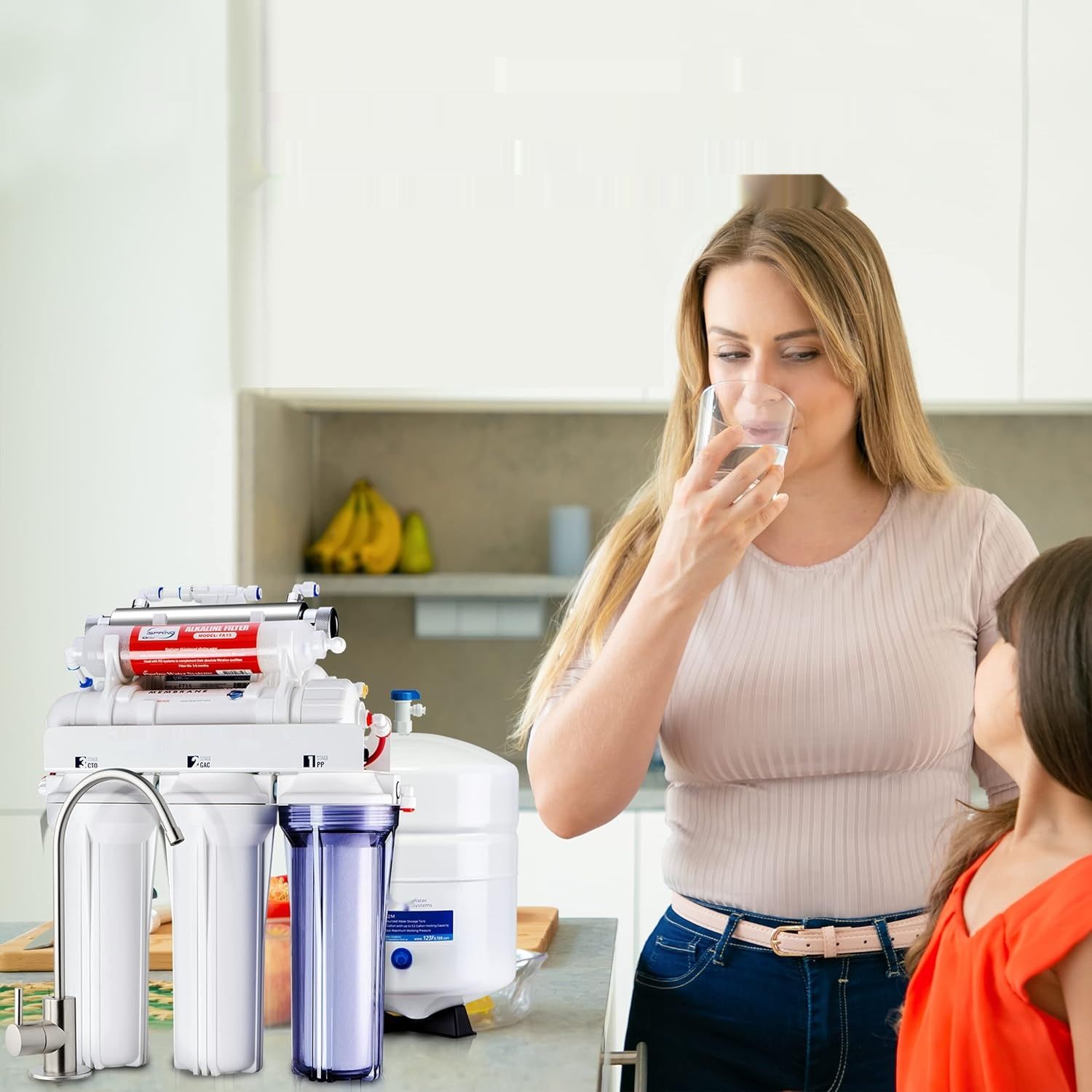 iSpring RCC7AKUV 7-stopniowy system filtracji wody, certyfikat NSF, redukcja TDS