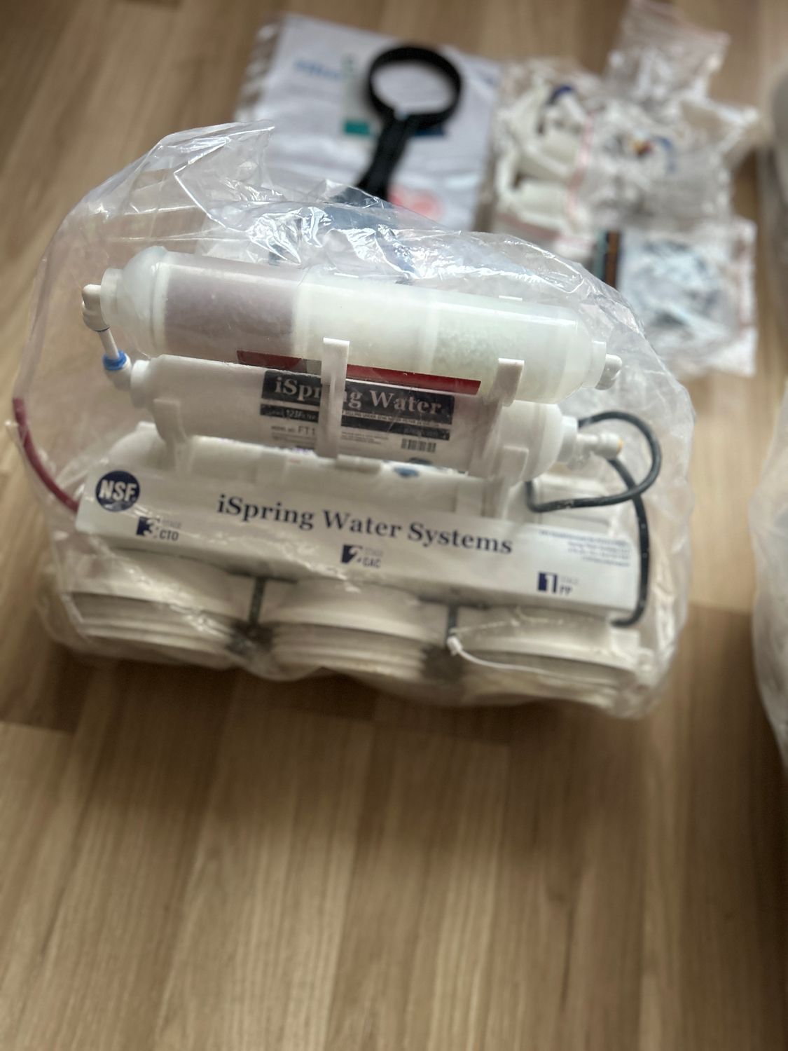 iSpring RCC7AKUV 7-stopniowy system filtracji wody, certyfikat NSF, redukcja TDS