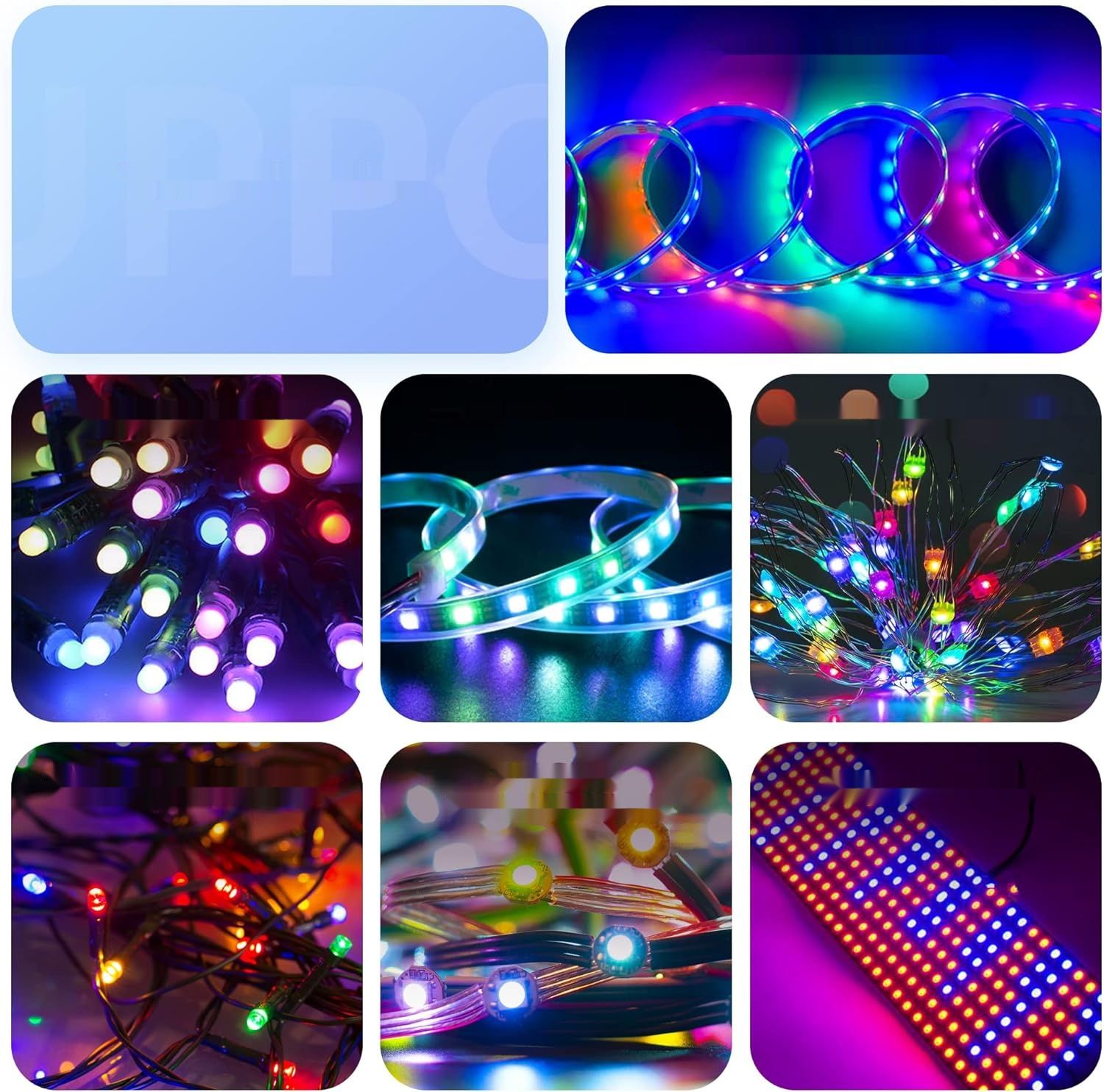 VIPMOON Kontroler LED z pilotem RF z 14 przyciskami 5-24 V Mini RF