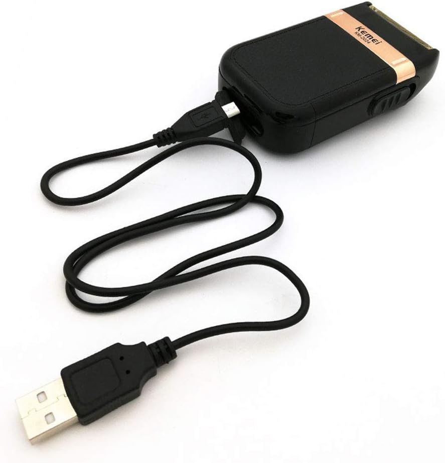 KeMei Wodoodporny Bezprzewodowy Elektryczny Trymer USB Ładowalny
