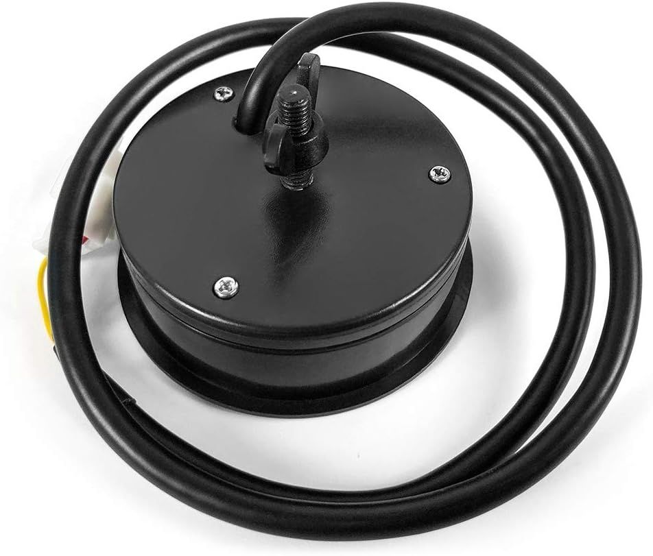 QWORK Miernik Baterii Woltomierz Amperomierz, Zakres Napięcia 8V-80V i do 500A