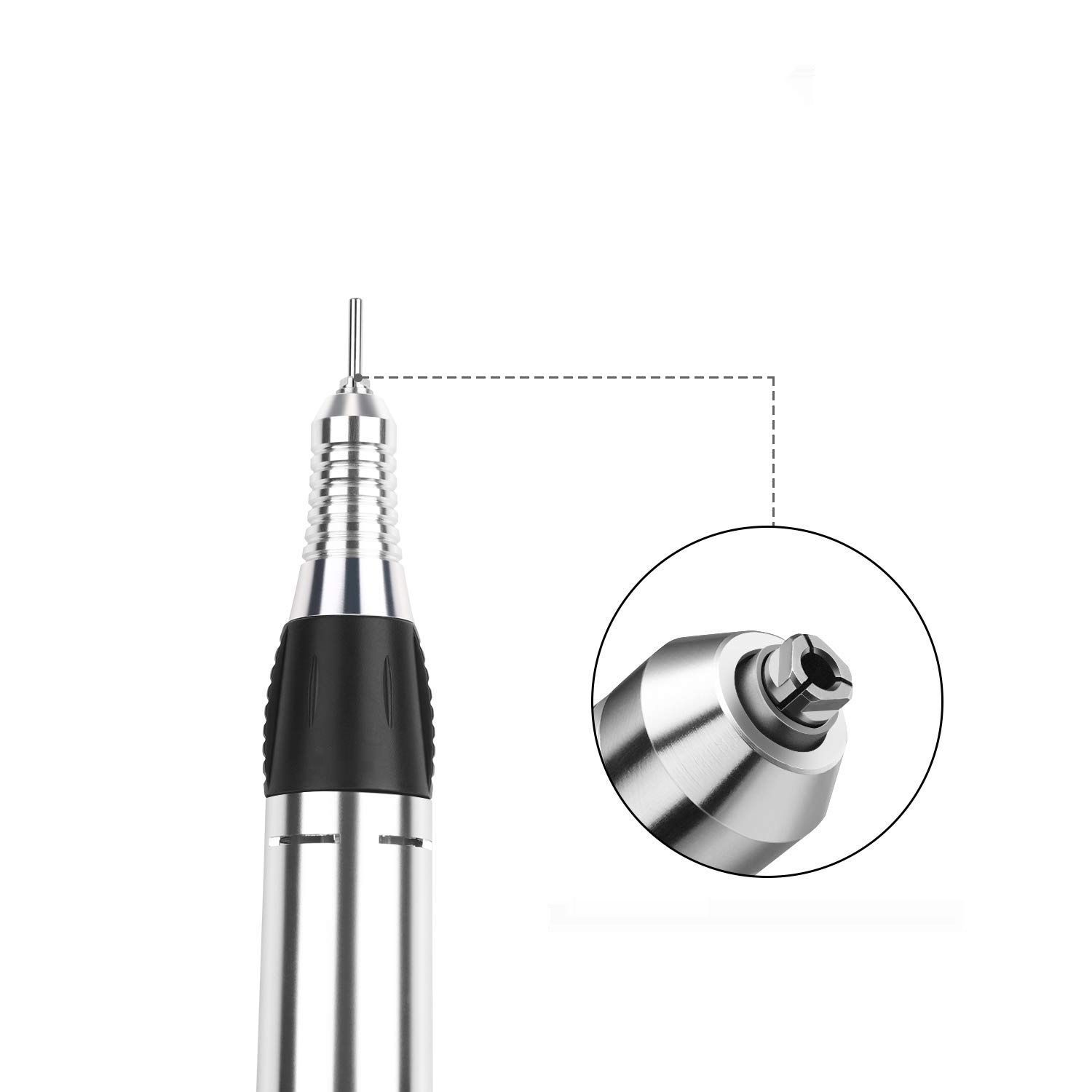 Frezarka do paznokci JSDA® JD 400 Premium, 30 000 obr./min, zestaw z 4.