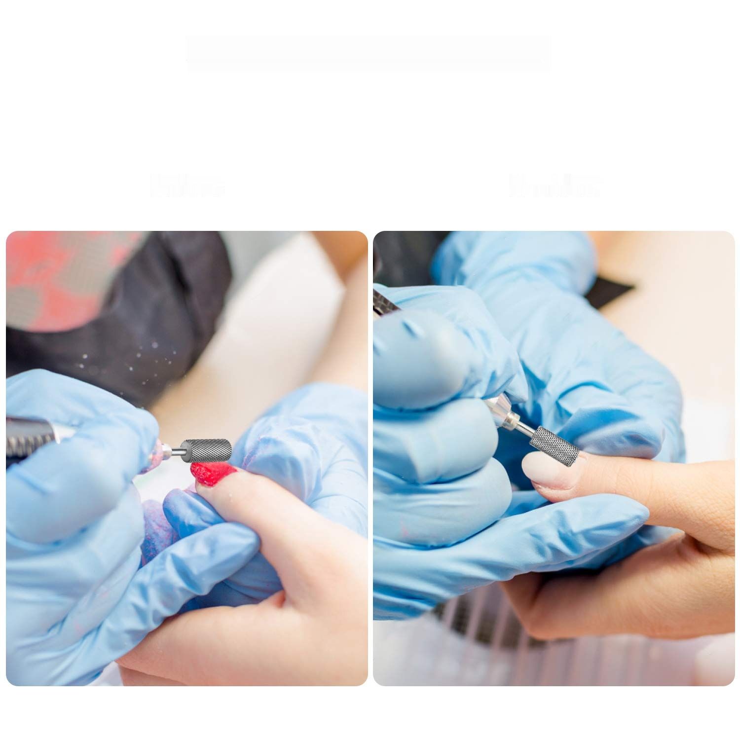 JCMASTER Profesjonalny Zestaw do Manicure i Pedicure z Obcinaczem i 4 Końcówkami