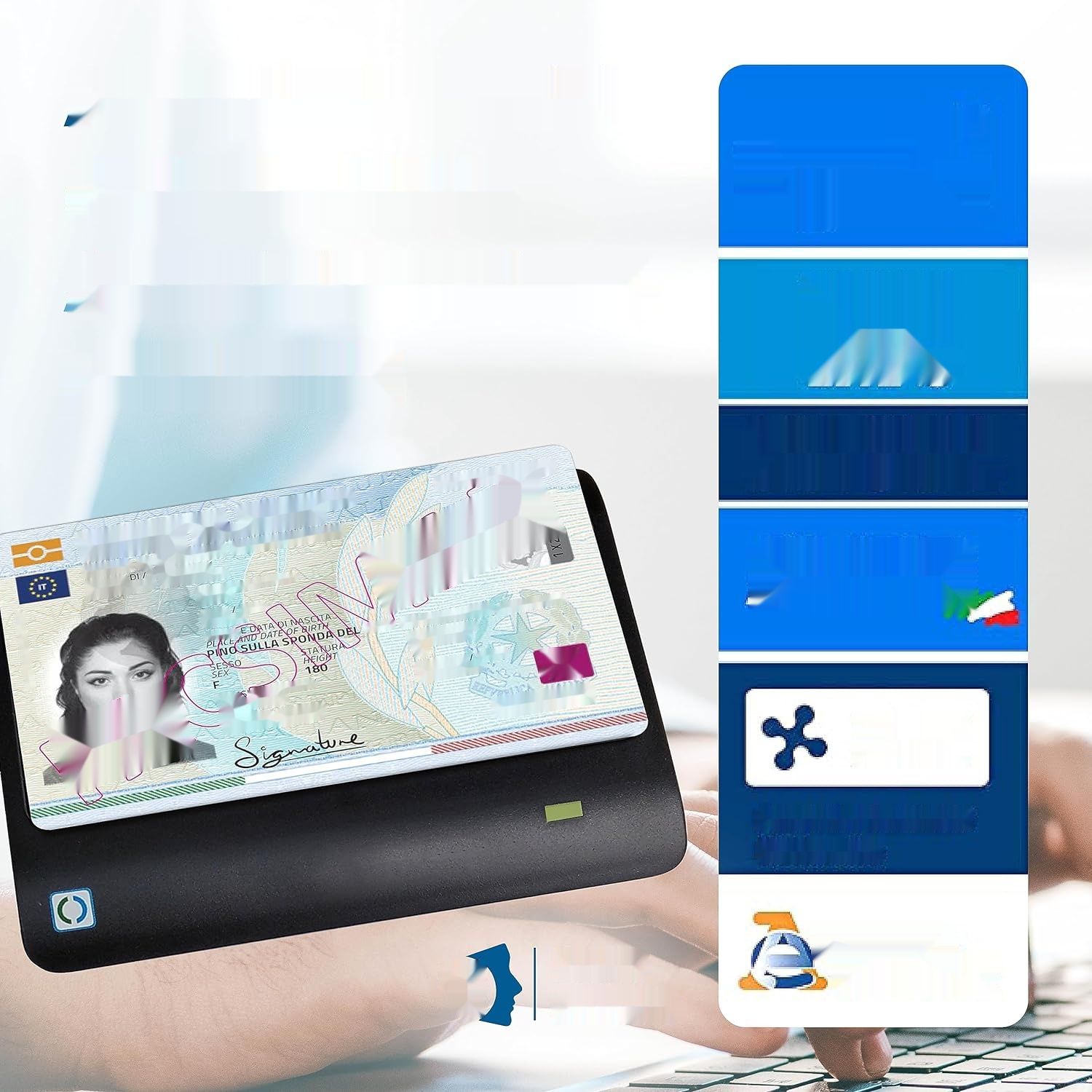 Internavigare CIE 3.0 Karty Zbliżeniowe 13.56 MHz ISO 14443 A&amp;B (Mifare, NFC)