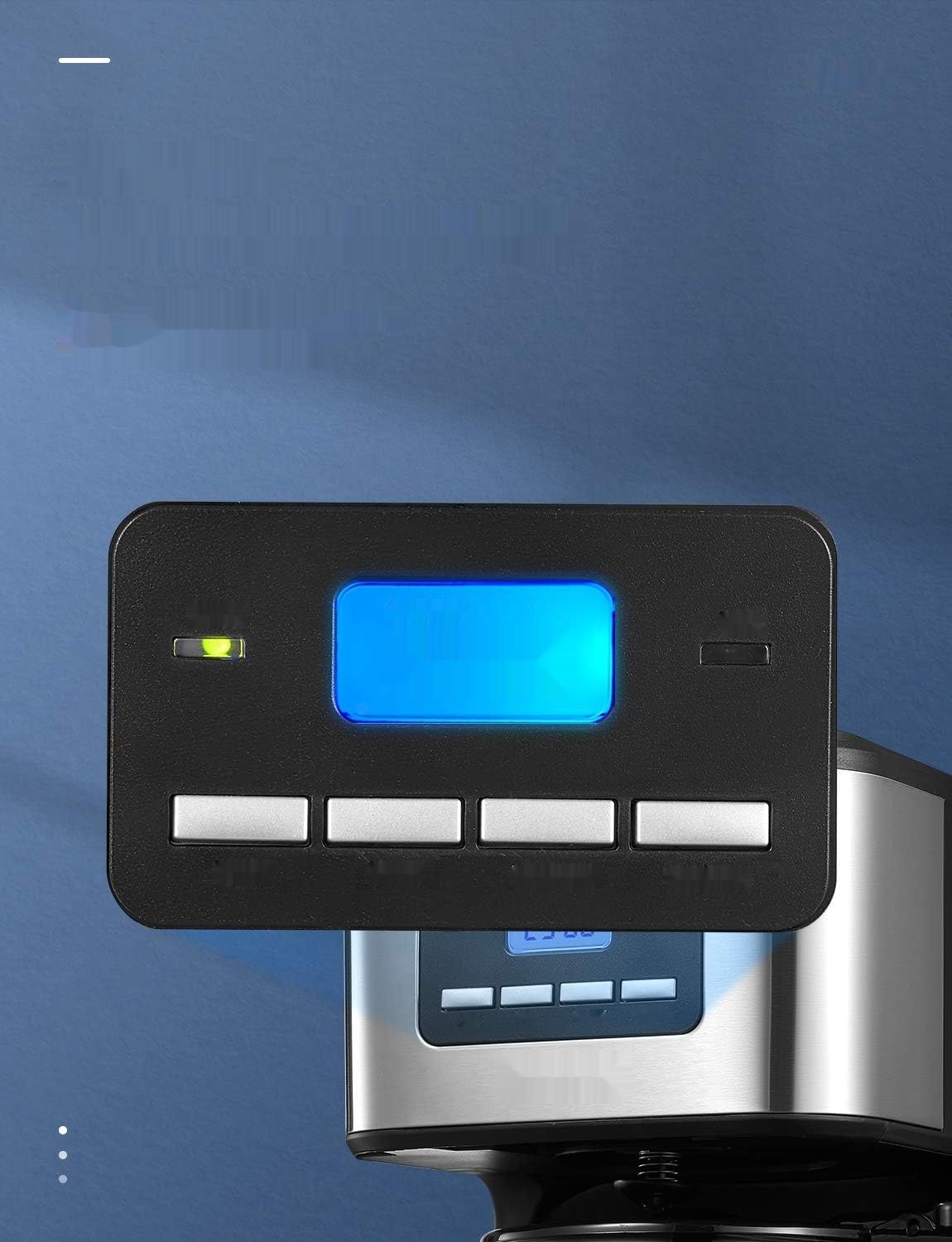Yabano Ekspres do Kawy z Timerem, AromaSelector, Stały Filtr, 900W, 1,5 L