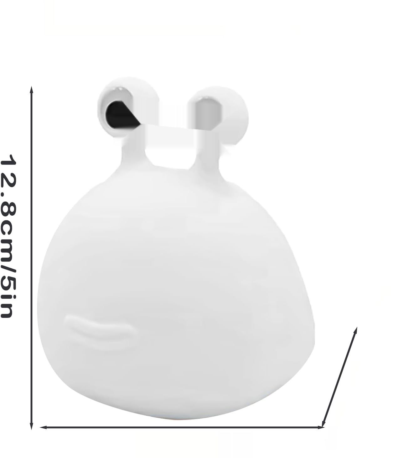 Kikuo Silikonowa Lampka Nocna Ślimak, dotykowe sterowanie, USB, przenośna.