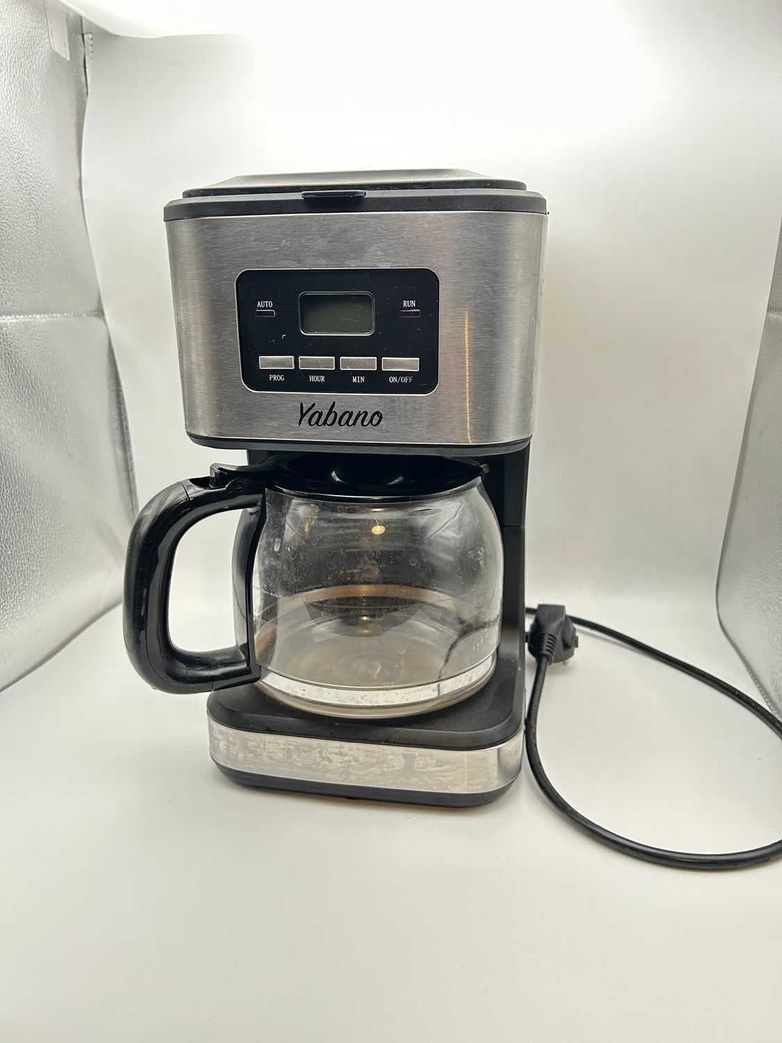 Yabano Ekspres do Kawy z Timerem, AromaSelector, Stały Filtr, 900W, 1,5 L