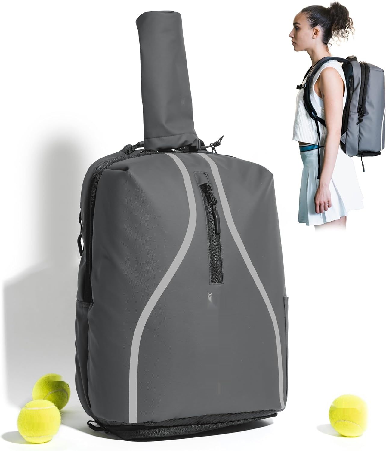 Otaro Plecak Tenisowy z Przegrodą na Buty Premium (Klasyczny 32L; PRO 42L)