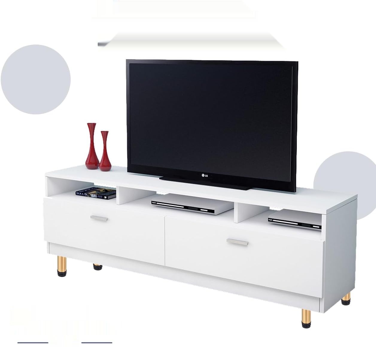 15 cm Metalowe Nóżki do Mebli, Btowin Zestaw 8 Regulowanych Nóżek Ze Stali