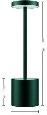 MQLOON Bezprzewodowa Lampa LED, 2 szt., Bateria, Metal, Ciemnozielona
