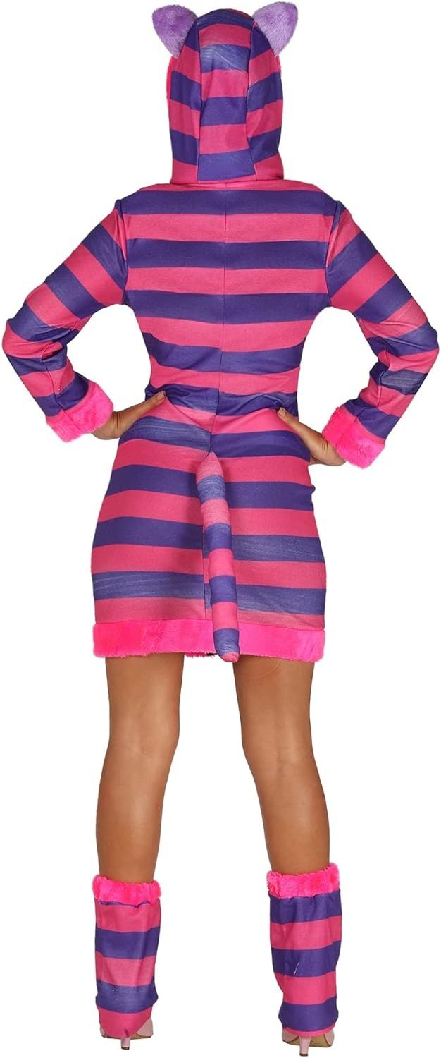 Fiestas Guirca Kostium cosplay Tabby Cat dla kobiet, wielokolorowy, l