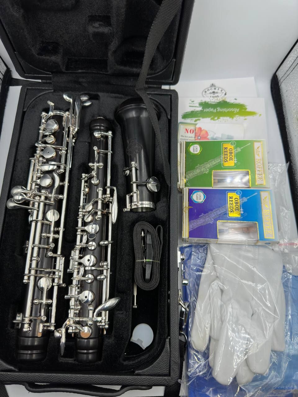 Rochix Oboe Poziom Wykonania Profesjonalnego WHS36 Korpus Z Hebanu Posrebrzany