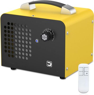 JOBYNA Generator Ozonu, 10 000 mg/h, Przenośny Ozonator z Timerem i Pilotem