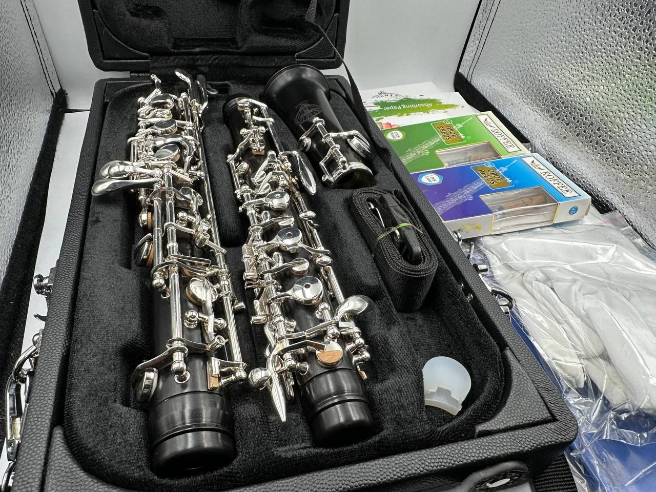 Rochix Oboe Poziom Wykonania Profesjonalnego WHS36 Korpus Z Hebanu Posrebrzany
